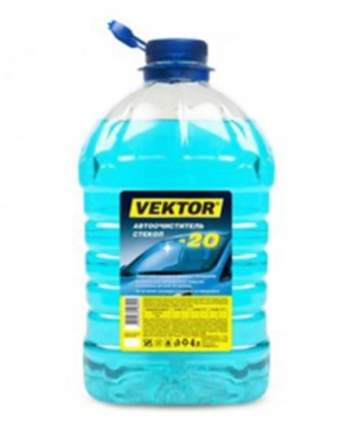 Автоочиститель стекол VEKTOR -20 ПЭТ 4л (1/144)