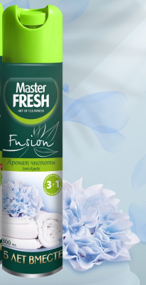 Освежитель воздуха Аромат чистоты 300мл Master FRESH (1/24)