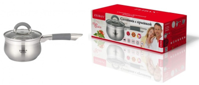Сотейник 2,1л комбинир.полир, силик/руч, ст/кр, капс дно п/у (нжс) (1/6)