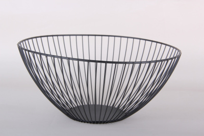 Ваза для фруктов 25х11.5см черный (1/20)