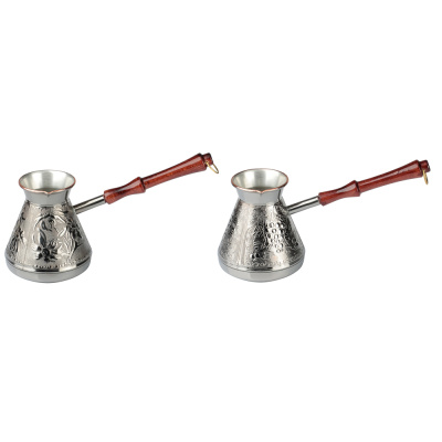 Турка для кофе 640мл,медная 2диз (1/40)