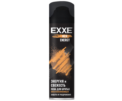 EXXE MEN Пена для бритья Восстанавливающая ENERGY 200 мл(6/24) EXXE MEN Пена для бритья Восстанавливающая ENERGY 200 мл(6/24)