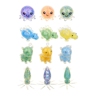 Мялка-антистресс, LR41x3, TPR, пенопласт, 8-16см, 4-6диз LASTIKS (12/12)