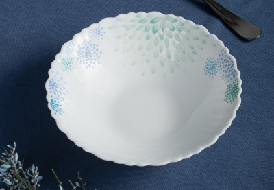 Салатник 16,5см опаловое стекло MILLIMI Асиано (6/48)