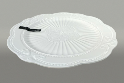 Блюдо круглое 30см (фарф) (5/20)