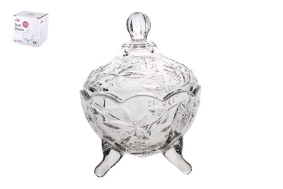 Ваза сервировочная с крышкой 9,5х14см (1/48)