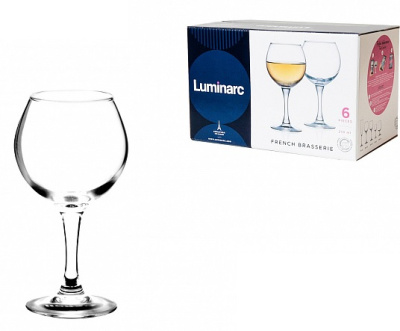 Набор бокалов 210мл 6пр Французский ресторанчик стекло (4)