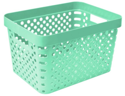 Корзина Eternity 36х27х22см 17л ментол С1215МЕН (1/10)