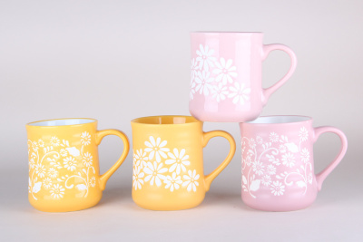 Кружка 650мл микс (фарф.) (12/36)