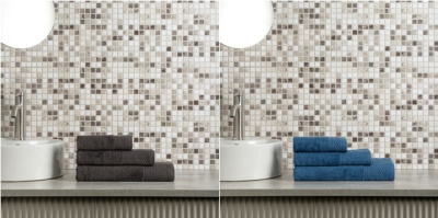 Полотенце махровое, 100% хлопок, 50х90см, 420 гр/м, 2 цв PROVANCE Бранли (4/96)