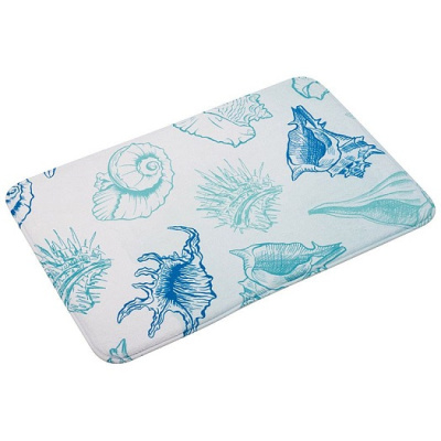 Коврик для ванной комнаты "Ракушки", 45*68 см (1/8)