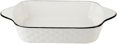 Емкость для запекания 26,5*14,5*5см "Notele" (без индивид упаковки) фарф (1/6/36)