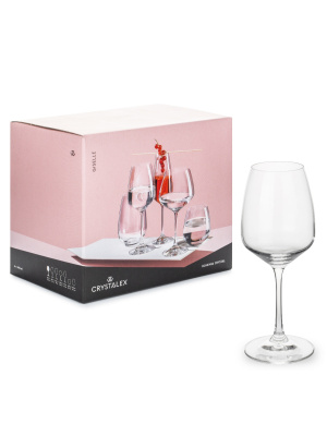 Набор бокалов для вина 340мл 6шт GISELLE стекло (1/4)