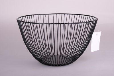 Ваза для фруктов 24.5х14.5см мет. (1/25)