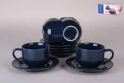 Набор чайный 220 мл 12пр п/у (фарф.) (1/6)