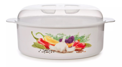 Кастрюля для СВЧ 2,1л пласт.(1/12)