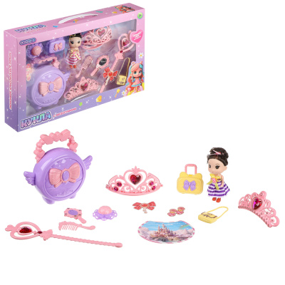 Кукла 10 см с аксессуарами, PVC, PP, FBS, 44,5х7х28,5 см ИГРОЛЕНД (1/8)