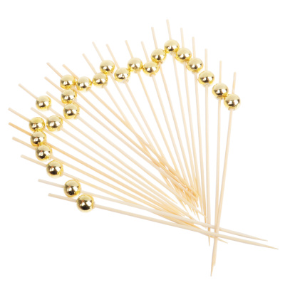 Шпажки д/канапе 24шт 12см (бамбук/пластик) (24/24/480)