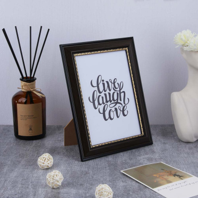 Фоторамка, 13х18 см, полистирол, цвет коричневый, арт.23-11 (1/24)