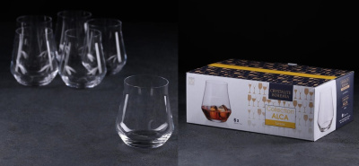 Набор стаканов 6пр 350мл ALCA для виски (1/8)