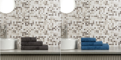 Полотенце махровое, 100% хлопок, 30х50см, 420 гр/м, 2 цв PROVANCE Бранли (4/260)