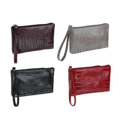 Кошелек-клатч с ручкой, ПУ, 19х11см, 4 цвета КЖ23-27(8/240) Кошелек-клатч с ручкой, ПУ, 19х11см, 4 цвета КЖ23-27(8/240)