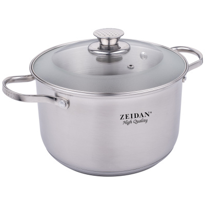 Кастрюля 6,3л матов. наруж..полир, тонир.ст/кр, 5-ти степовое капс дно п/у (нжс) (1/6)