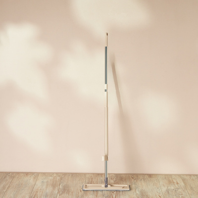 Швабра 360° съемная с отжимом и щеткой для чистки доп.насадка 36см 128см(нжс/пластик) (1/36)