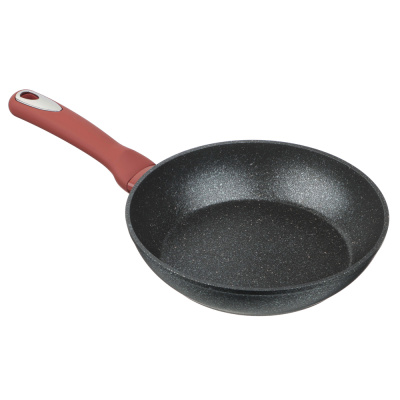 Сковорода литая d20см, антипригарное покрытие мрамор, индукция SATOSHI Лувьер (1/6)