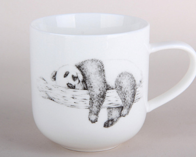 Кружка 450мл Panda ф.лиззи (фарфор) (6/48)