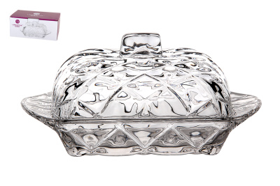 Масленка 17х10х8см (стекло) (1/24)