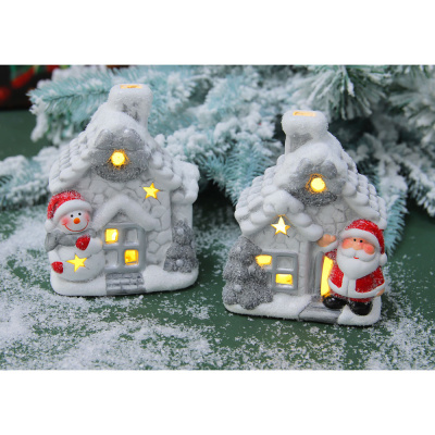 Сувенир новогодний с LED подсветкой 9х6,5х12см, кер СНОУ БУМ (1/2/72)