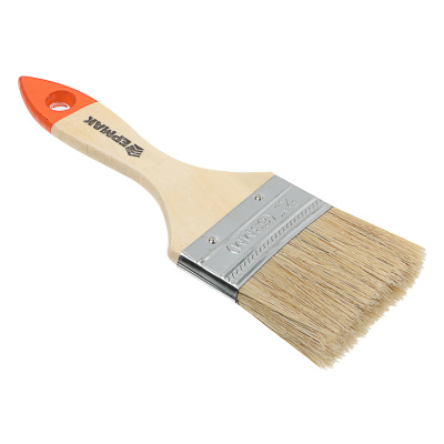 Кисть малярная 63мм 2,5" HEADMAN Стандарт (плоская,натур.щетина)(1/12/360)