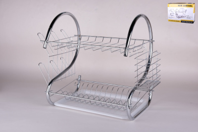 Сушилка для посуды 35*24*35см (угл.сталь) (1/12)