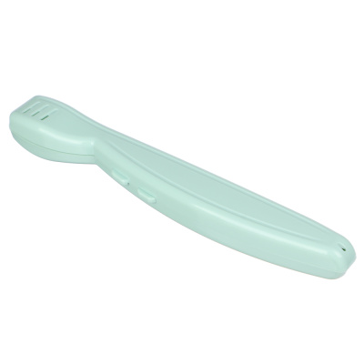 Футляр для зубной щетки, Волна, 200х25х20, пластик, мятный (10/10)