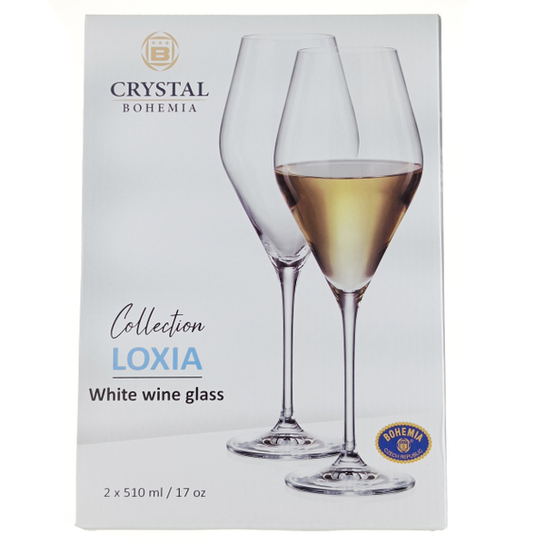 Рюмка для белого вина "LOXIA", 510 мл (набор 2 шт.)(1/24)