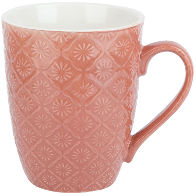 Кружка 380мл "Пастель" (оранжевая) фрф (12/48)