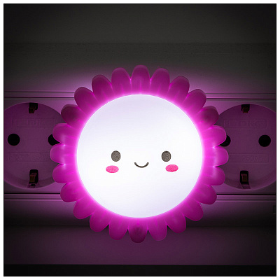 Лампа-Ночник Energy EN-NL-5 "Цветок" розовый (1)