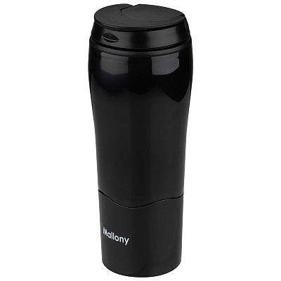 Термокружка-непроливайка 480мл MAGNIFICO черный (1/24)