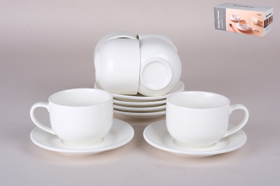 Набор чайный 220 мл 12пр п/у (фарф.) (1/8)