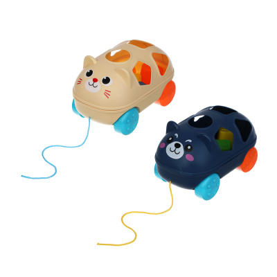 Сортер в виде животного, пластик, 15х10,5х22см ИГРОЛЕНД (1/36/72)