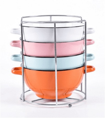 Набор бульонниц 5пр Радуга м/п керам (1/6)