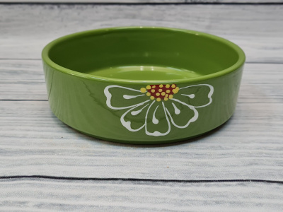 Емкость для запекания круглая "Десерт" Ромашка зеленая (12)