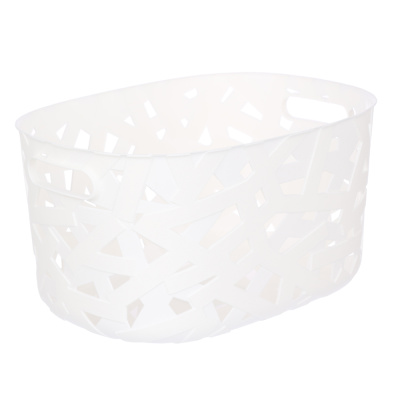 Корзина д/хранения "Нью-Джерси", 29x21,5x15,5см, белый VETTA (12/12)