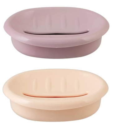 Мыльница настольная "Флер" пластик(54)