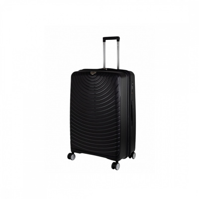 Чемодан чёрный S RICARDO FLX (55x37x23,5см)(полипропилен) (1/1)