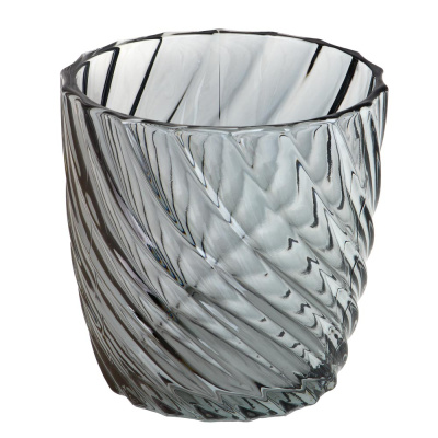 Подсвечник из стекла, 9х6,5х9 см, арт.09-47 (1/60)