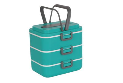 Термоконтейнер 18,5*15,5*19 см Объём 750 мл, пластик (12)