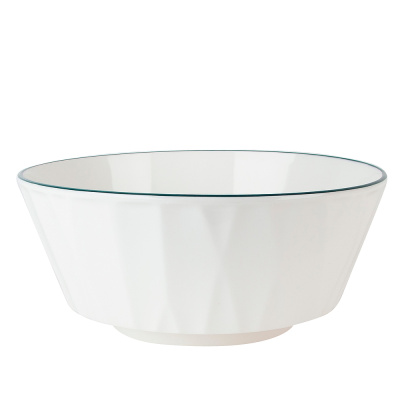 Салатник "Notele.Green" d=21см. v=1650мл. (без индивидуальной упаковки) фарф. (12/24)