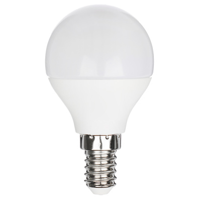 Лампа светодиодная G45 5W, E14, 420lm 4000К (10/100)